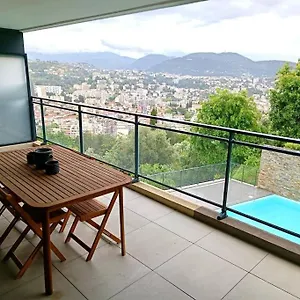 Pessicart - T2 Avec Terrasse - Avec Piscine Nice